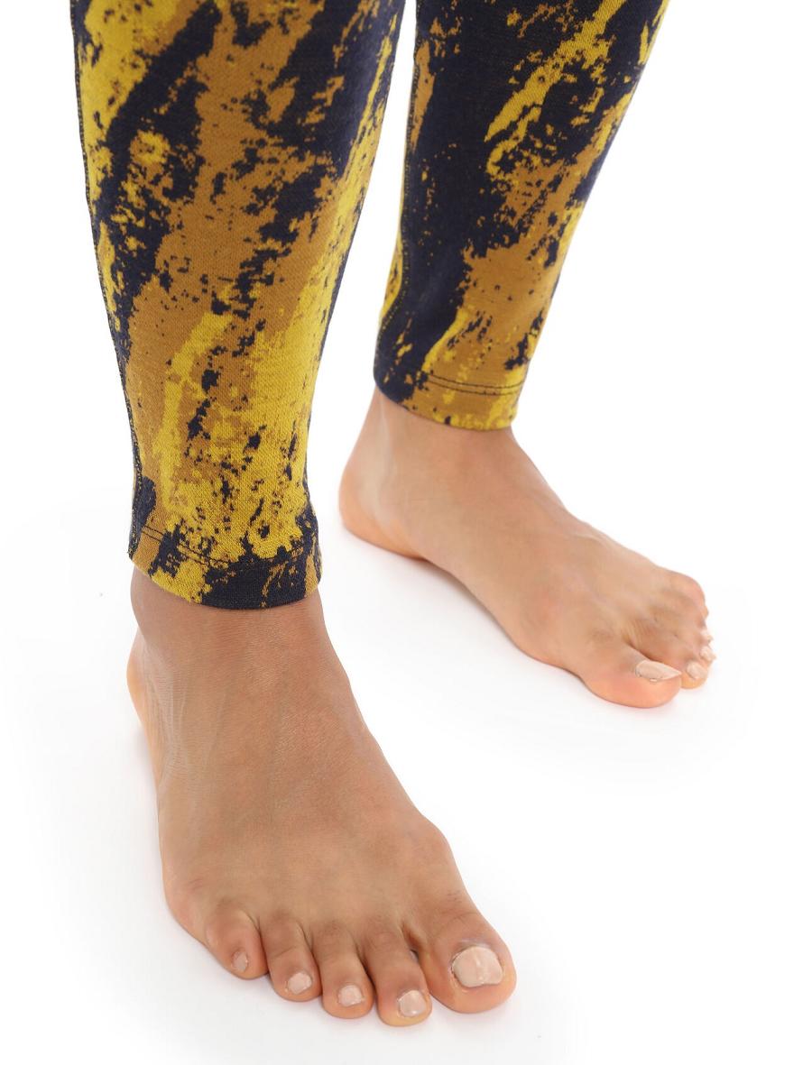 Icebreaker Merino 250 Vertex Sedimentary Női Leggings Arany | HU 1528CTVE